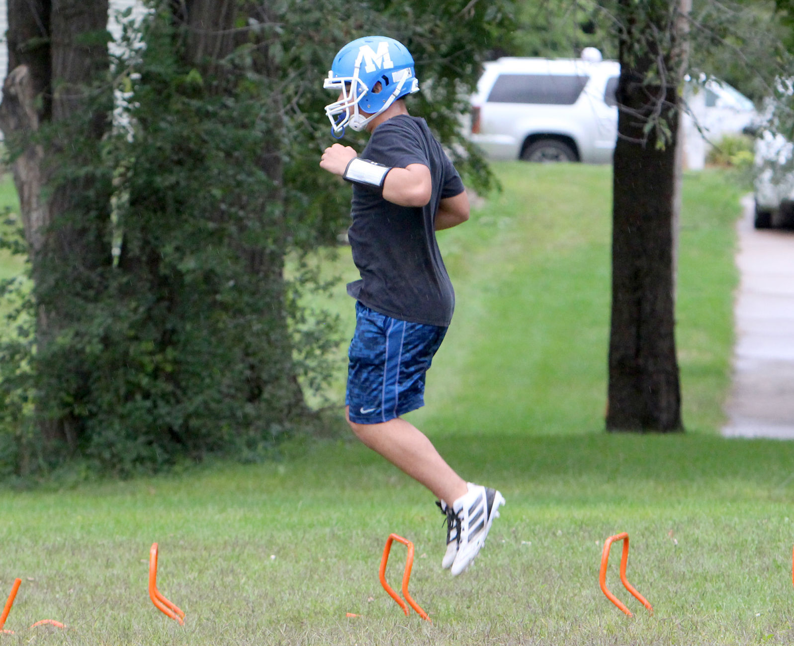 First Day of Football Practice 9-7-20